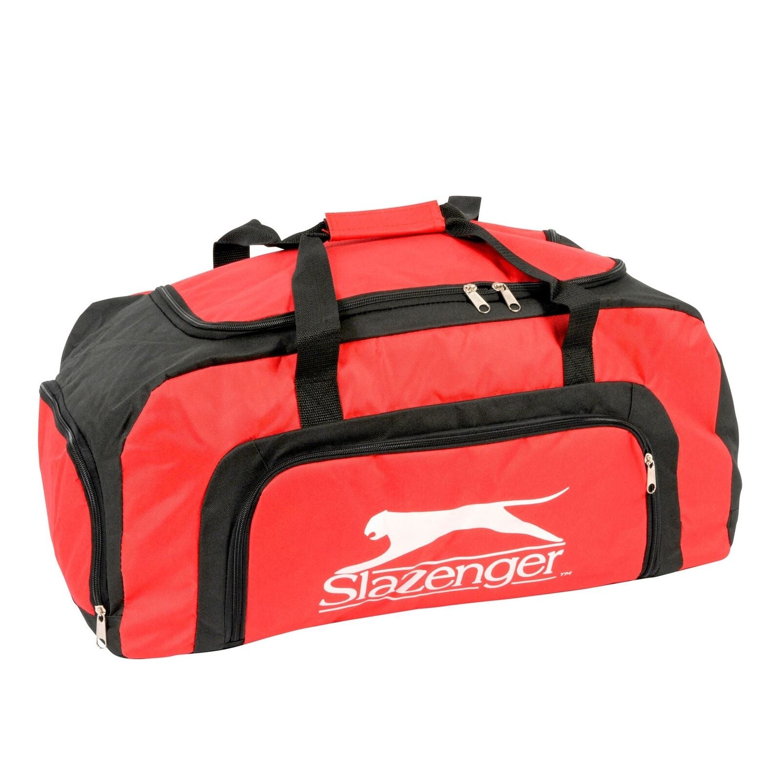 Slazenger 55L Large Sports Gym Travel Holiday Duffel Bag Shoe Compartment Holdal