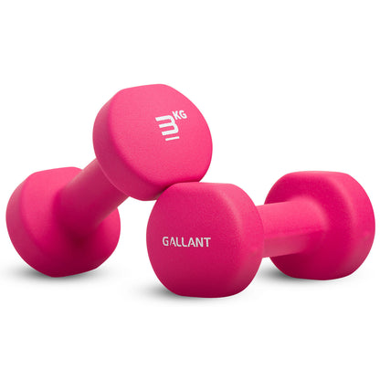 Neoprene Dumbbells Weights Pair Exercise Iron Hand Set Home Gym Fitness Aerobic