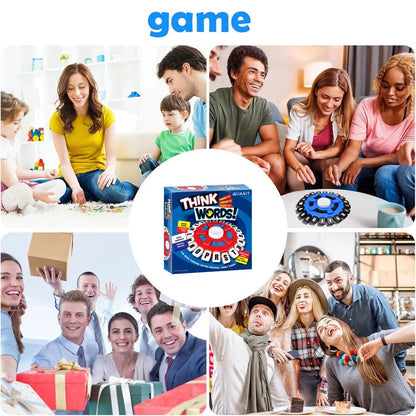 English Think Words Tapple Games Version Word Quick Thinking Letter Fast Pressing Family Board Game