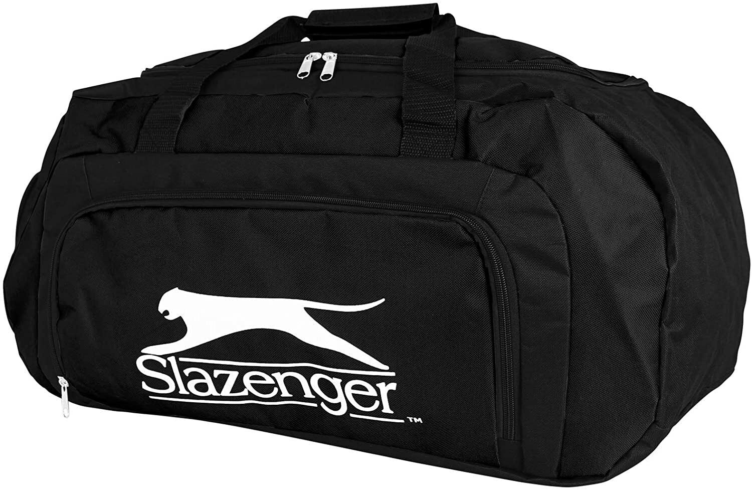 Slazenger 55L Large Sports Gym Travel Holiday Duffel Bag Shoe Compartment Holdal