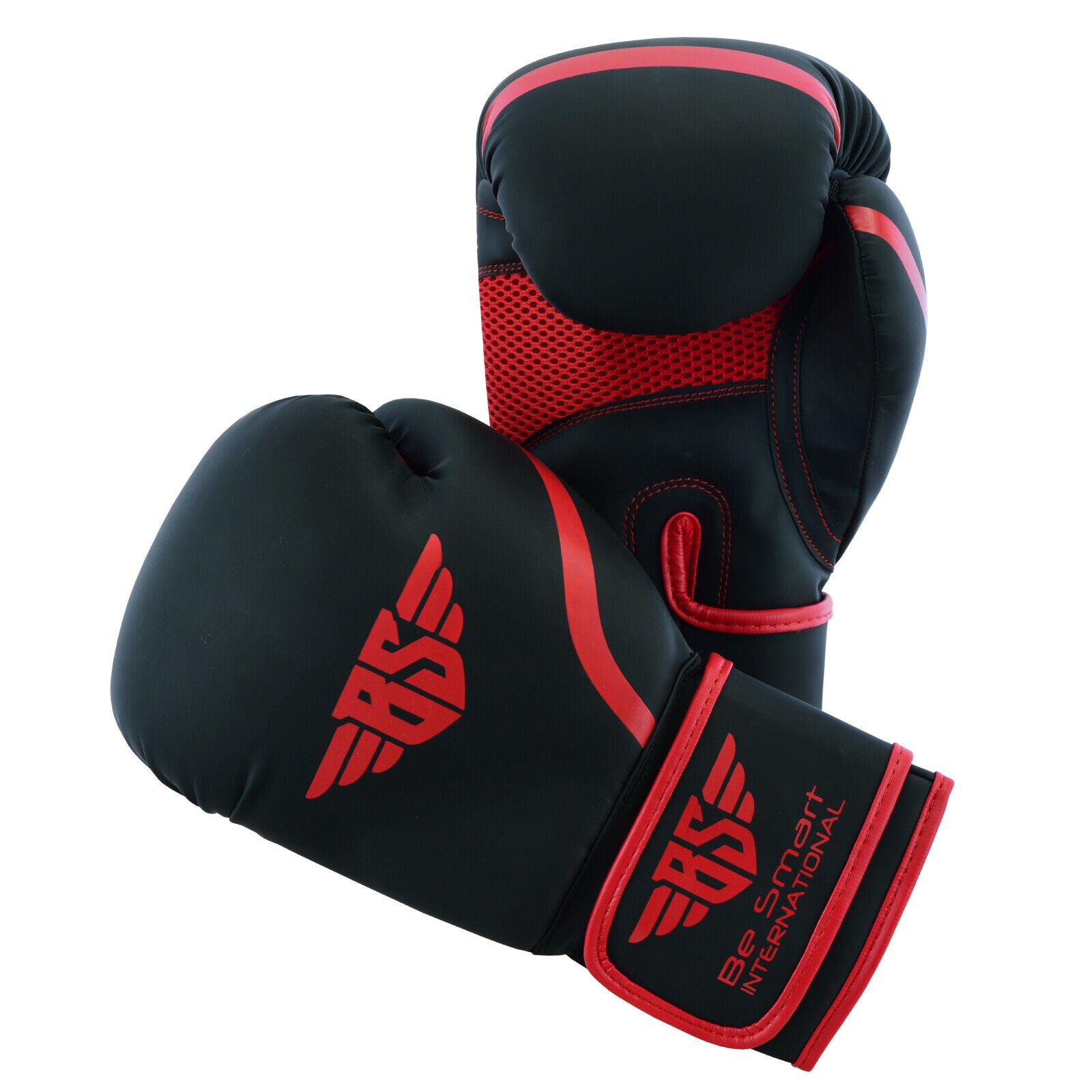 Maya Leather Boxing Gloves Muay Thai Punch Bag Sparring MMA Training Kickboxing